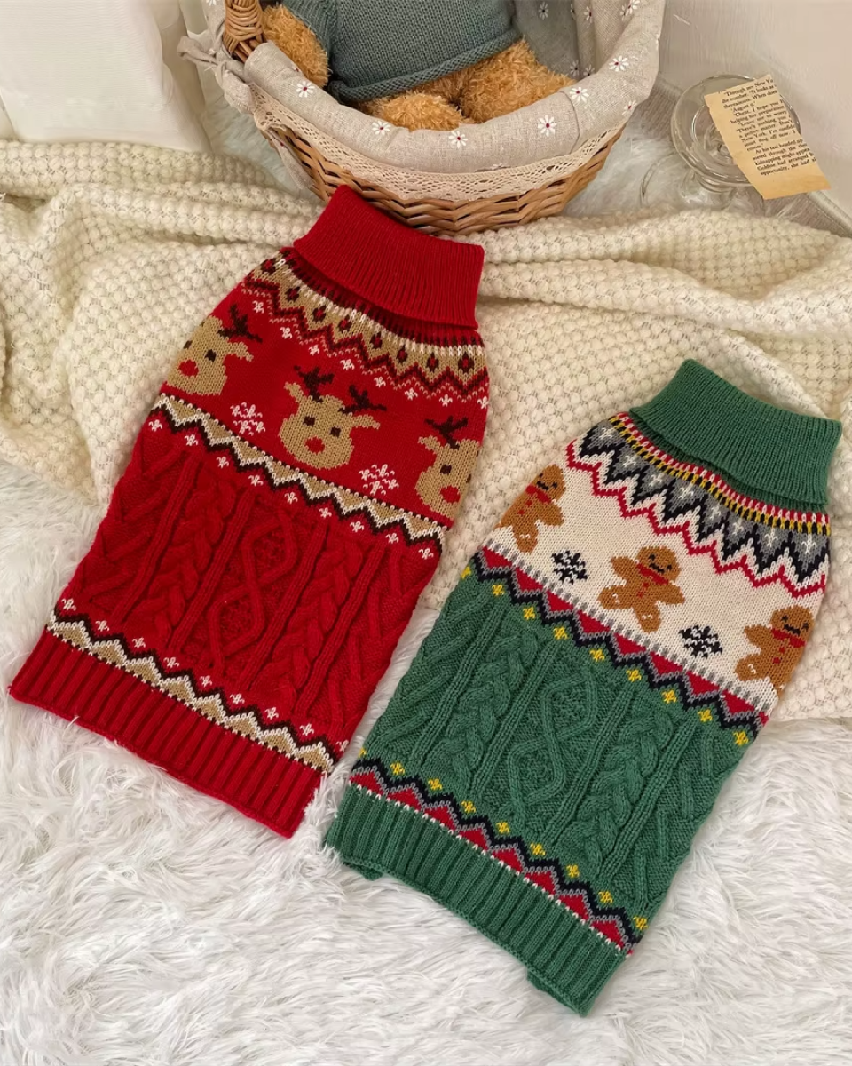 Pull De Noel Pour Chien Chaud