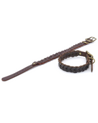 Collier Pour Chien En Cuir Artisanal